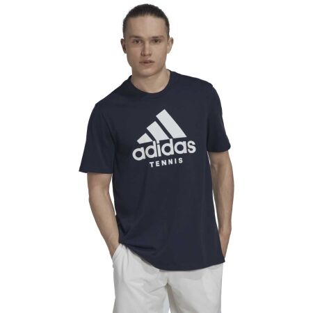 Pánské tenisové tričko - adidas TNS LOGO T - 3