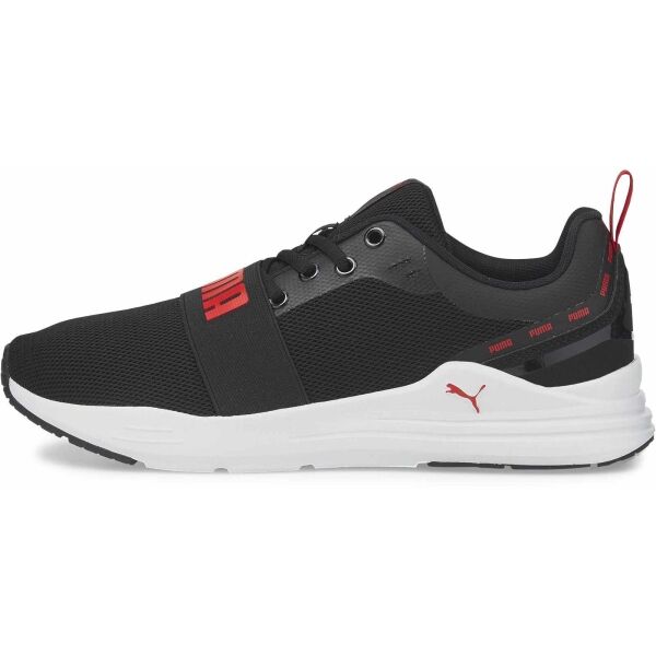 Puma WIRED RUN SIGNATURE Мъжки спортни  обувки, черно, размер 44.5