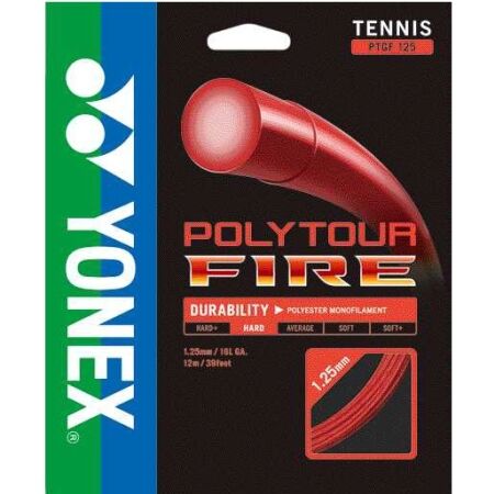 Yonex POLY TOUR FIRE 125 - Tennissaiten