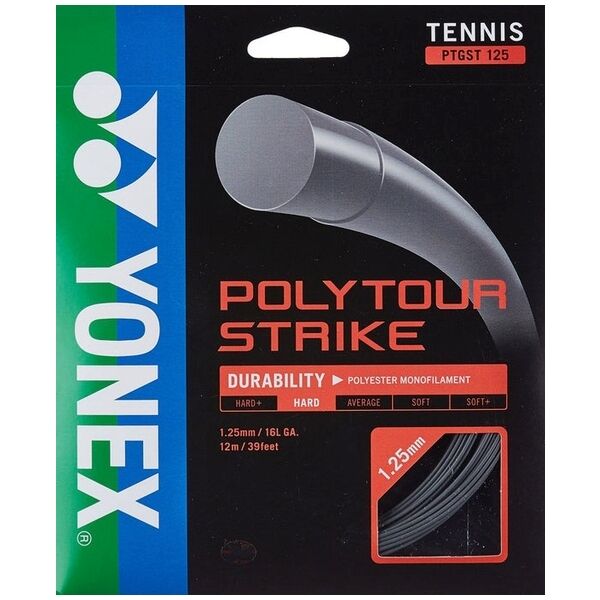 Yonex POLY TOUR STRIKE 125 Teniszhúr, fekete, méret os
