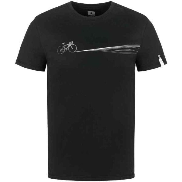 Loap BOURN Herren T-Shirt, Schwarz, Größe S