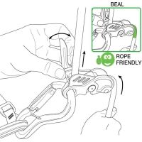 Belay and rappel device