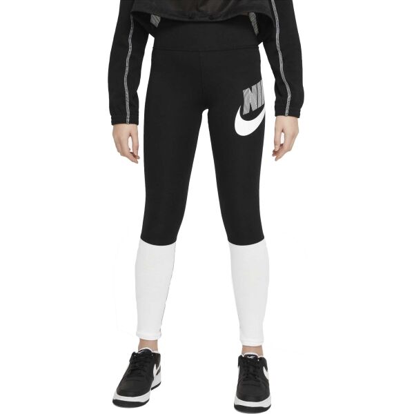 Nike NSW GX HW LEGGING Lány legging, fekete, méret