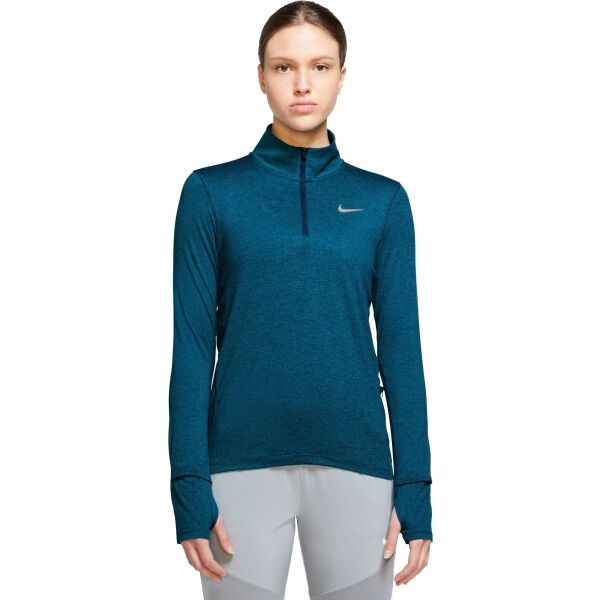 Nike ELEMENT TOP HZ W Női felső futáshoz, sötétkék, méret XL