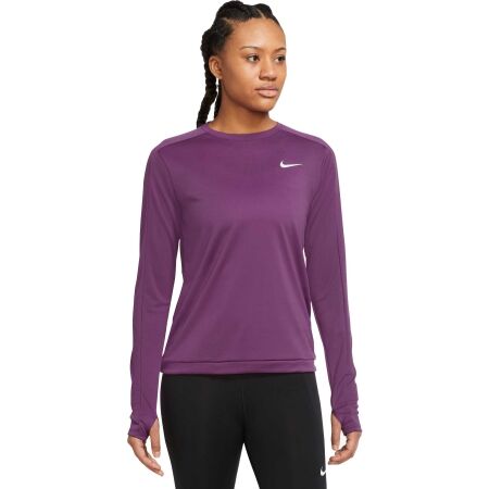 Nike NK DF PACER CREW - Дамска тениска за бягане