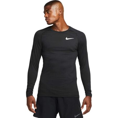 Nike NP TOP WARM LS CREW - Pánské tréninkové tričko s dlouhým rukávem