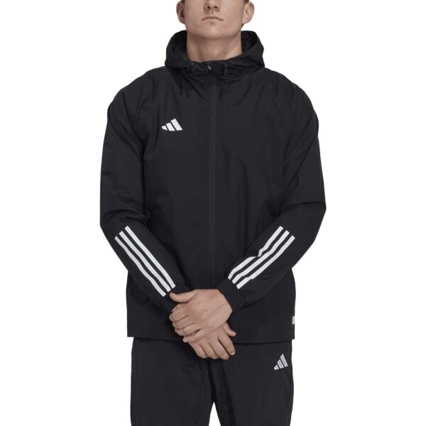 Adidas TIRO23 C AW JK Herren Fußballjacke, Schwarz, Größe XL