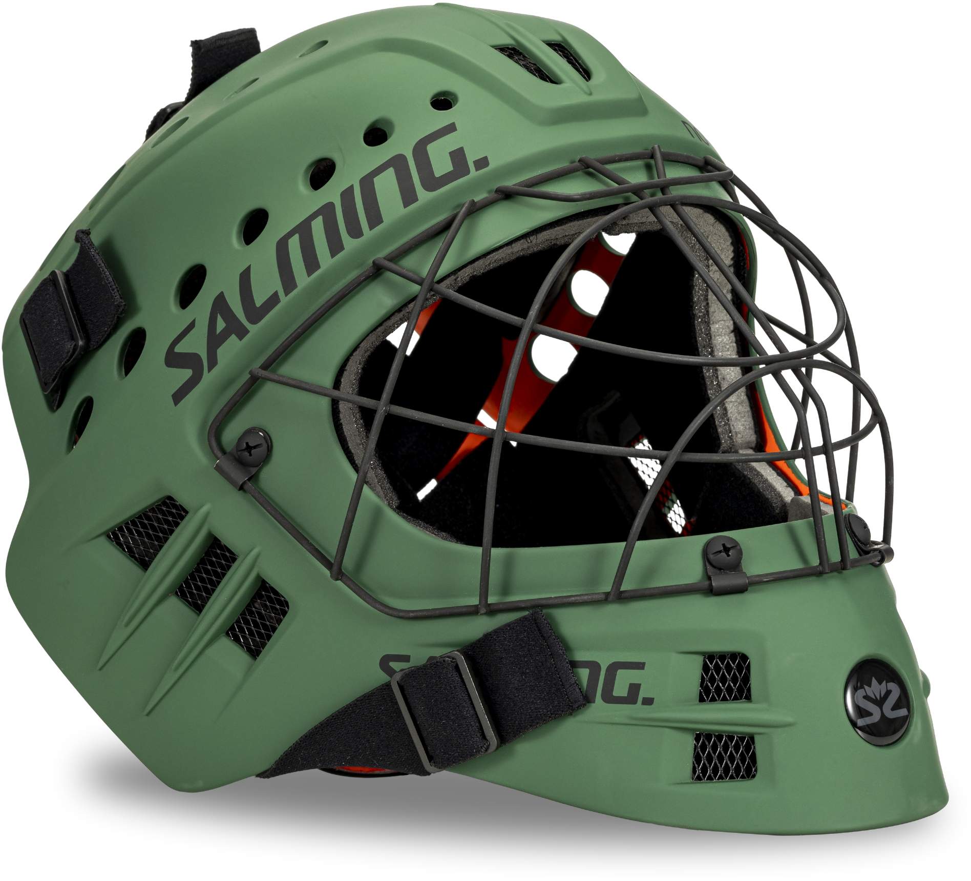 Floorball goalkeeper helmet