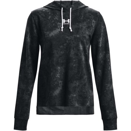 Under Armour RIVAL TERRY PRINT HOODIE - Дамски  суитшърт
