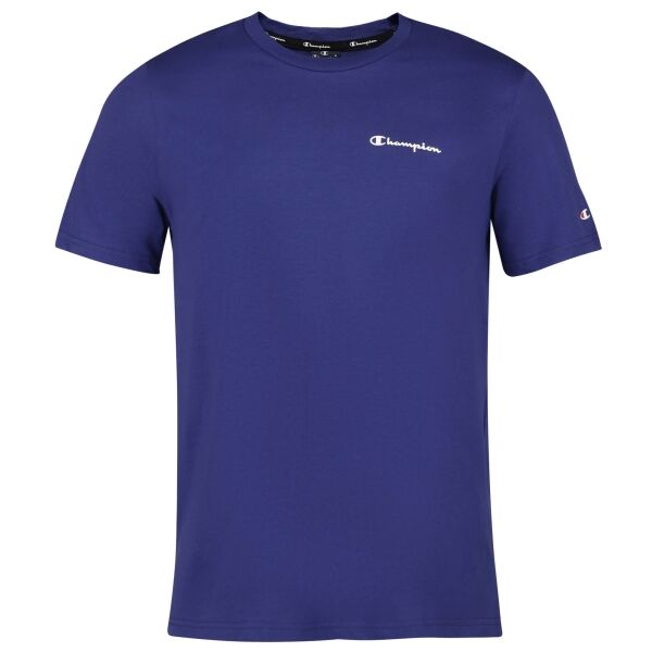 Champion CREWNECK T-SHIRT Férfi póló, kék, méret S