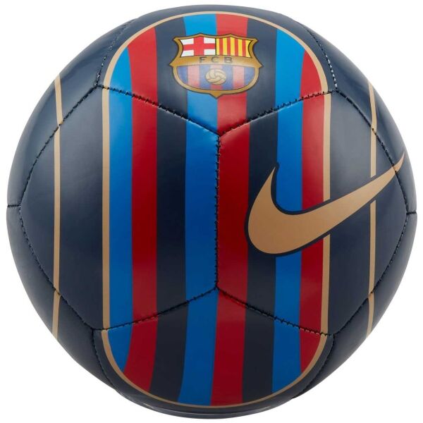 Nike FC BARCELONA SKILLS Мини футболна топка, тъмносин, размер