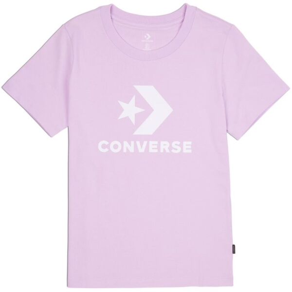 Converse STAR CHEVRON TEE Női póló, rózsaszín, méret XS