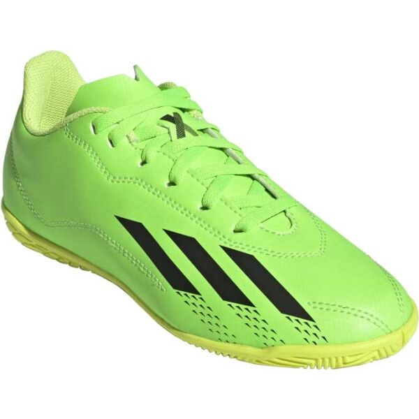 adidas X SPEEDPORTAL.4 IN J Детски обувки за зала, зелено, размер