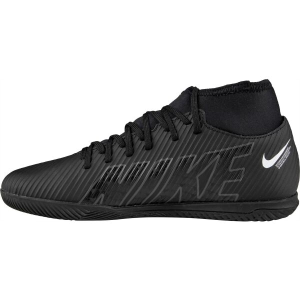 Nike MERCURIAL SUPERFLY 9 CLUB IC Мъжки обувки за зала, черно, Veľkosť 44