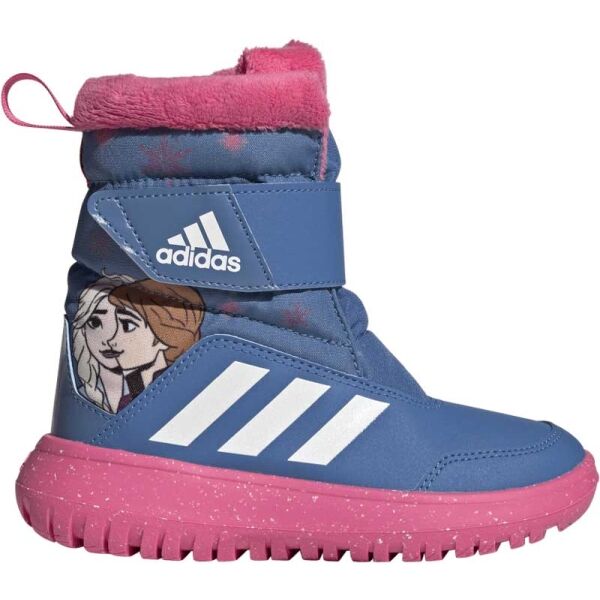 Adidas WINTERPLAY FROZEN C Детски зимни обувки, синьо, Veľkosť 34