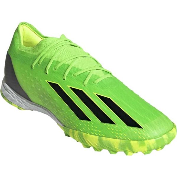 adidas X SPEEDPORTAL.1 TF Férfi futballcipő, zöld, méret 43 1/3