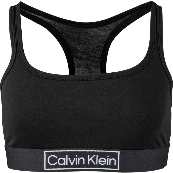 Calvin Klein REIMAGINED HERITAGE-UNLINED BRALETTE Дамски сутиен, черно, размер