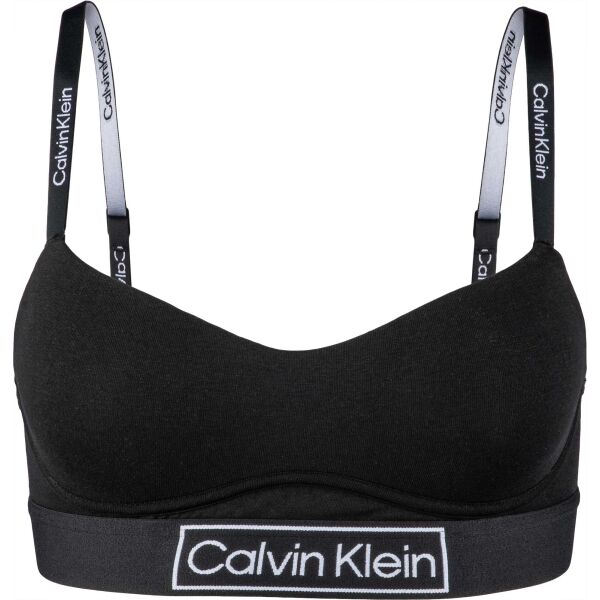 Calvin Klein REIMAGINED HERITAGE-LGHT LINED BRALETTE Дамско бюстие, черно, размер