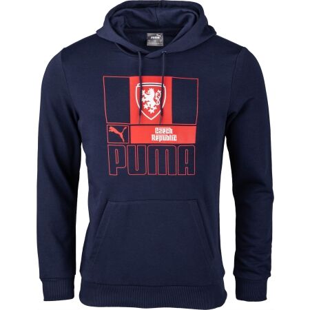 Puma FACR FTBLCORE HOODY RED - Men's hoodie