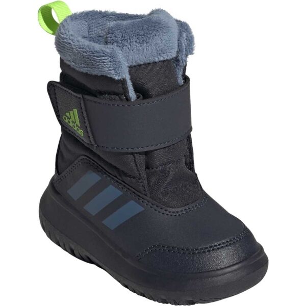 adidas WINTERPLAY I Gyerek téli cipő, sötétkék, méret 22