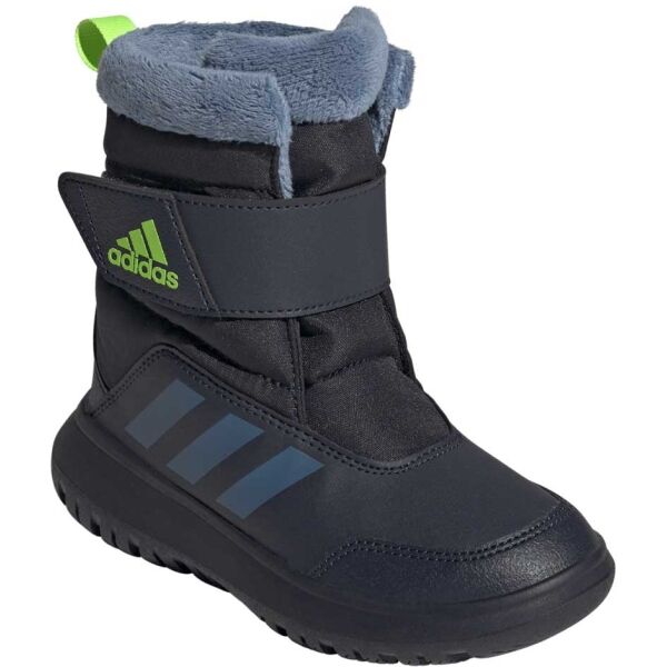 adidas WINTERPLAY C Gyerek téli cipő, sötétkék, méret 34