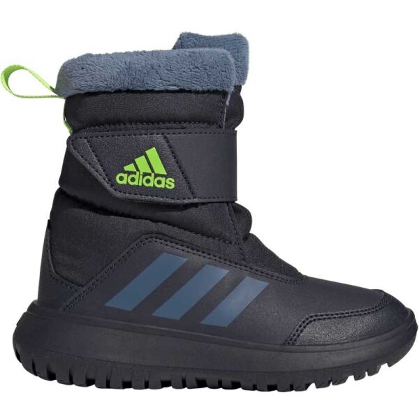Adidas WINTERPLAY C Детски зимни обувки, тъмносин, Veľkosť 31