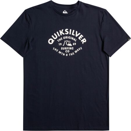 Quiksilver SCRIPT TALK FRONT SS - Мъжка тениска