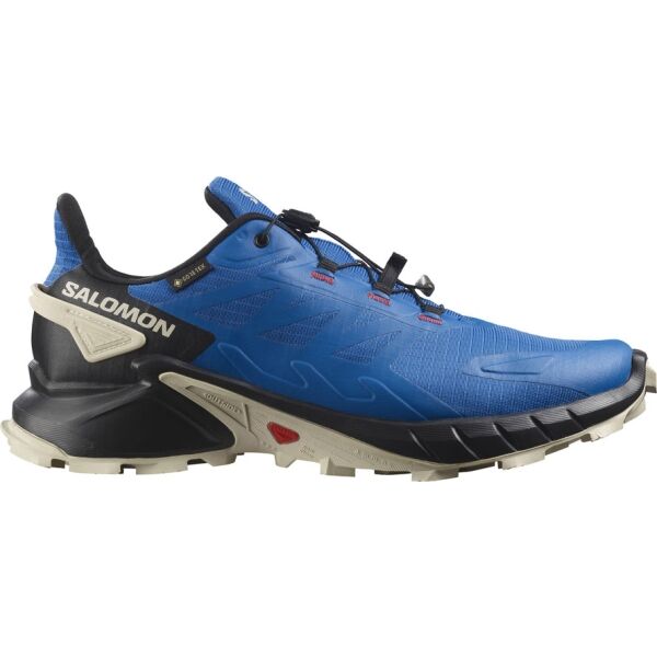 Salomon SUPERCROSS 4 GTX Herren Trailrunning-Schuhe, Blau, Größe 42 2/3