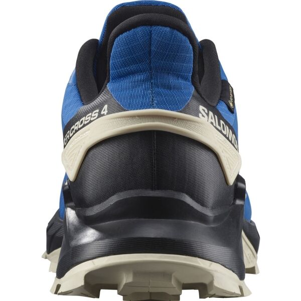 Salomon SUPERCROSS 4 GTX Herren Trailrunning-Schuhe, Blau, Größe 42 2/3