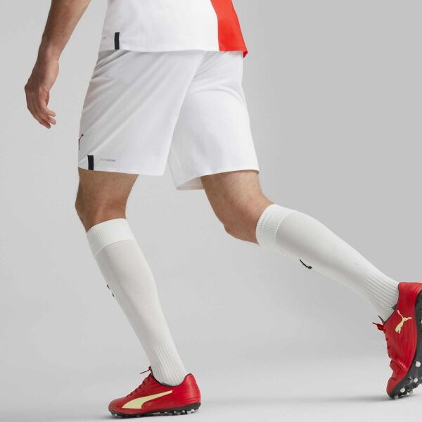 Puma SKS HOME SHORTS PROMO Мъжки футболни шорти, бяло, Veľkosť M