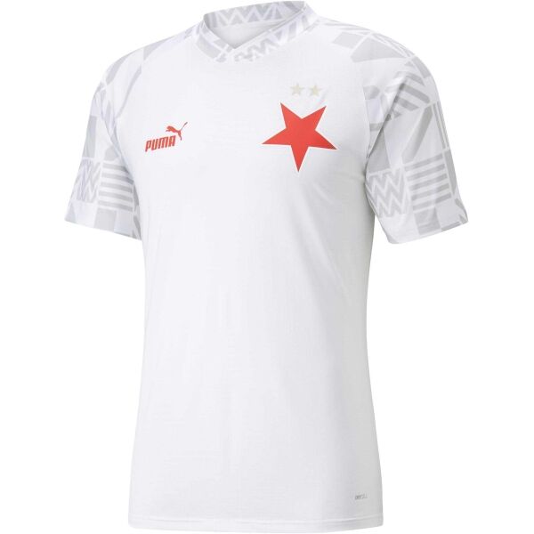 Puma SKS Prematch Jersey 22/23 Мъжка футболна фланелка за фенове, бяло, Veľkosť L