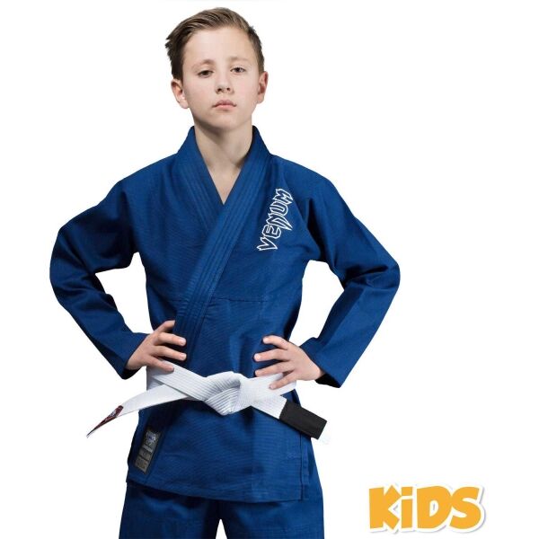 Venum CONTENDER KIDS BJJ GI Gyerek judo ruha, kék, méret 148-160