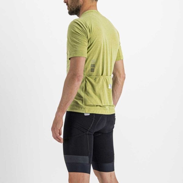 Sportful GIARA TEE Мъжка спортна блуза, светло-зелено, Veľkosť XXL
