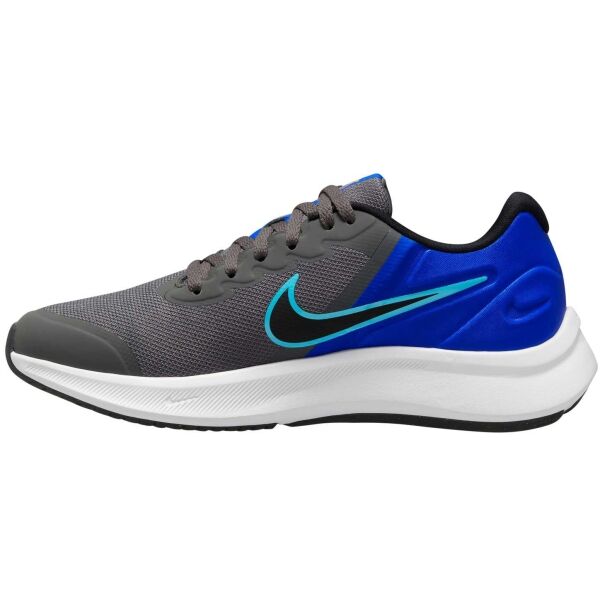Nike STAR RUNNER 3 GS Детски спортни обувки, сиво, Veľkosť 38.5