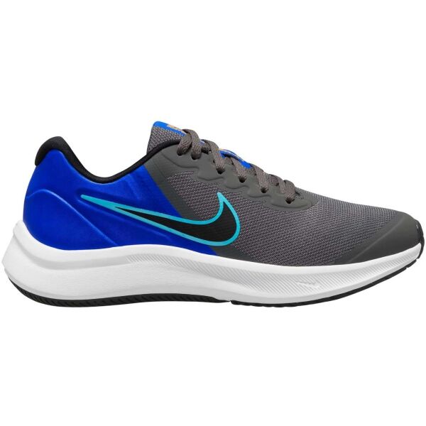Nike STAR RUNNER 3 GS Детски спортни обувки, сиво, размер 36.5