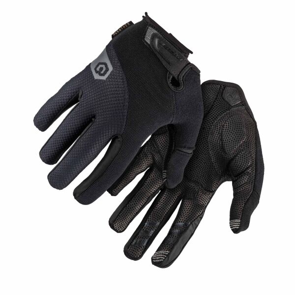 Arcore FORMER Мъжки ръкавици за колоездене с цялостни пръсти, черно, размер