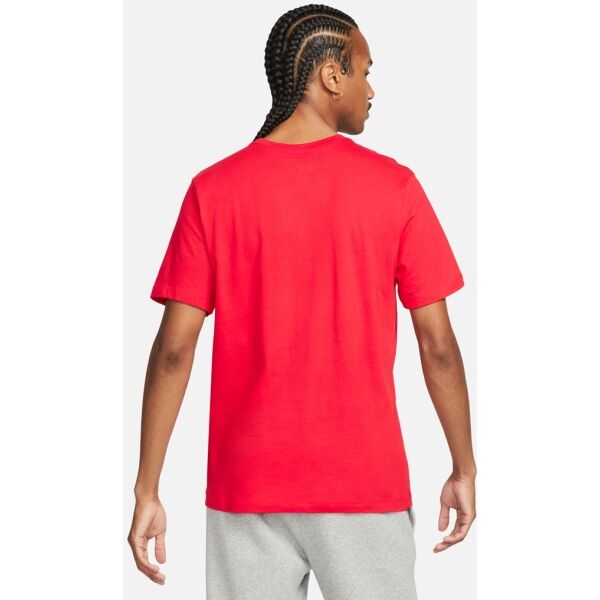 Nike FCB M NK CREST TEE Herrenshirt, Rot, Größe S