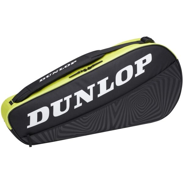 Dunlop SX CLUB 3 RAKETS BAG Sporttáska ütőkhöz, fekete, méret os