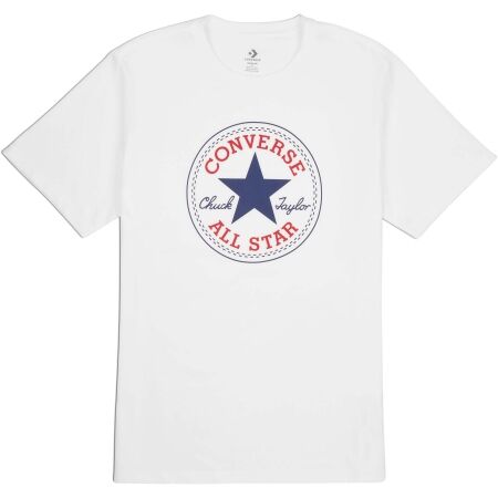 Converse STANDARD FIT CENTER FRONT CHUCK PATCH CORE TEE - Pánské tričko