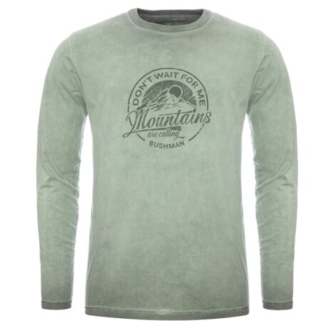 BUSHMAN SHEFFIELD - Pánské tričko s dlouhým rukávem
