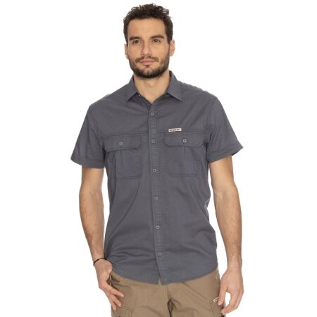 BUSHMAN PEONY NEW - Pánská košile s krátkým rukávem
