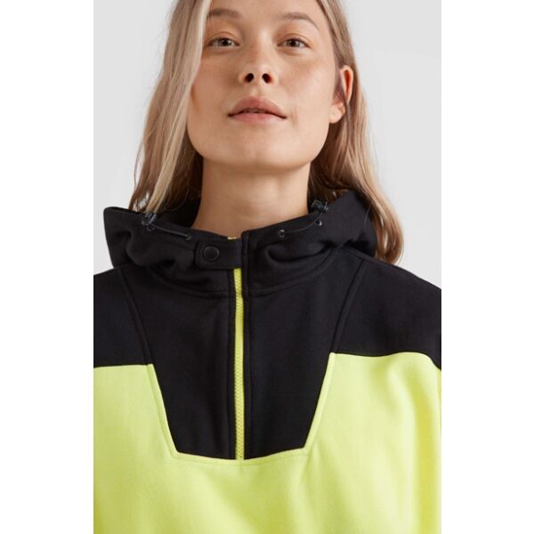 O'Neill PROGRESSIVE HZ HOODIE Damen Sweatshirt, Reflektierendes Neon, Größe XL