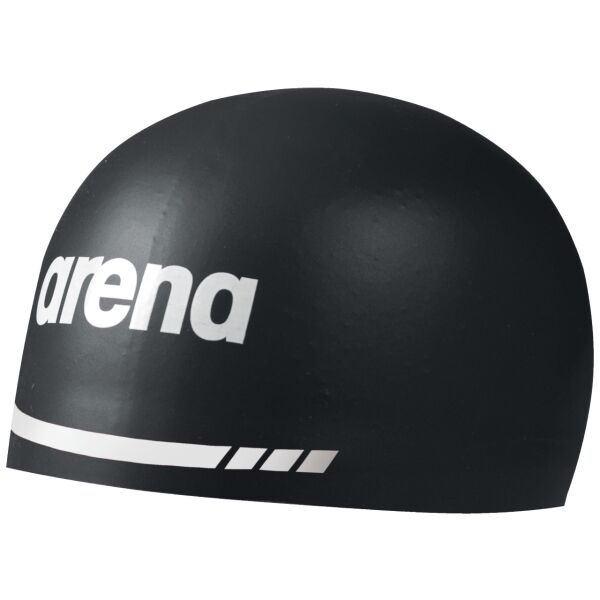 Arena 3D SOFT Verseny úszósapka, fekete, méret XL