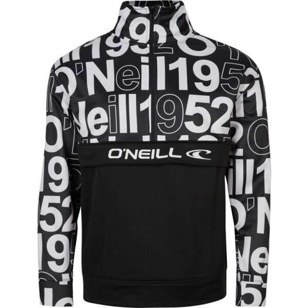 O'Neill RUTILE PRINTED ANORAK Férfi pulóver, fekete, méret M