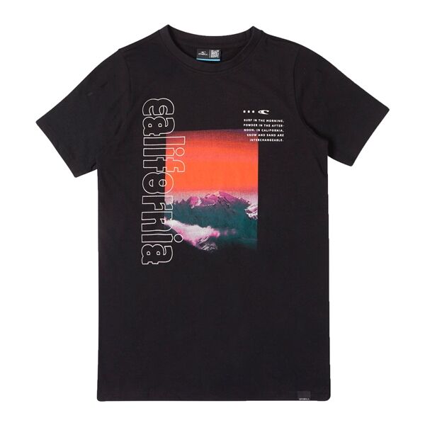 O'Neill CALI MOUNTAINS T-SHIRT Тениска за момчета, черно, размер
