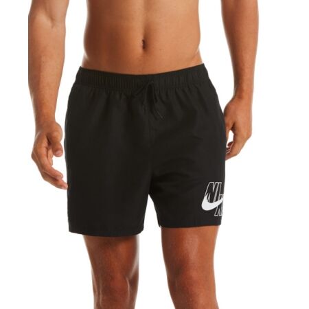 Nike LOGO SOLID 5 - Pánske kúpacie šortky