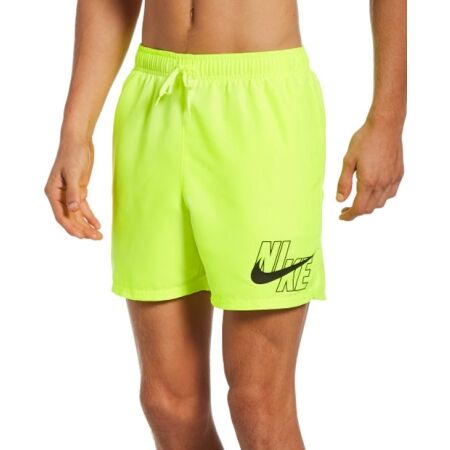 Nike LOGO SOLID 5 - Pánske kúpacie šortky