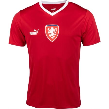 Puma FACR HOME JERSEY FAN - Pánske futbalové tričko