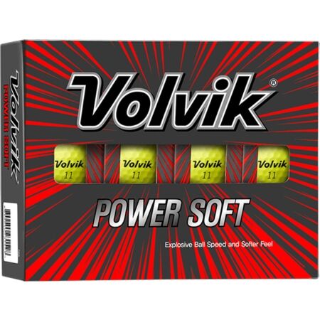 Sada golfových míčků - VOLVIK VV POWER SOFT 12 ks