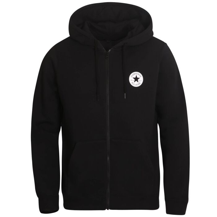 HOODIE CHUCK TAYLOR BRUSHED FLEECE GO-TO Converse PATCH ZIP BACK